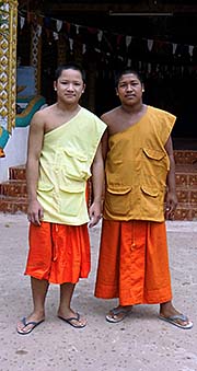 'Laotian Monks in Wat Sisavangvong' by Asienreisender